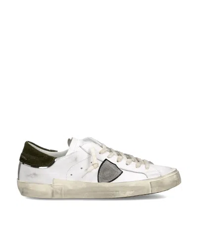 Philippe Model Sneakers Prsx Low Man Blanc/vert