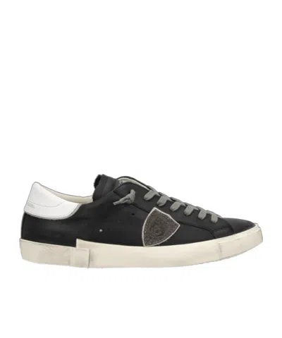 Philippe Model Sneakers Prsx Men, Black White In Multi