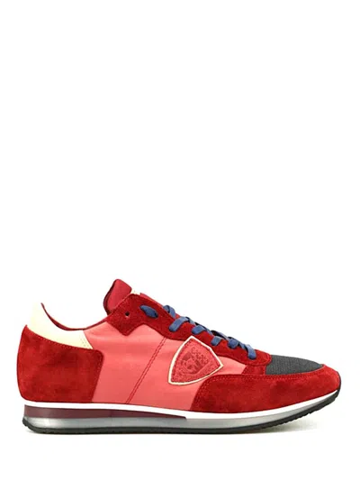 Philippe Model Sneakers In Red