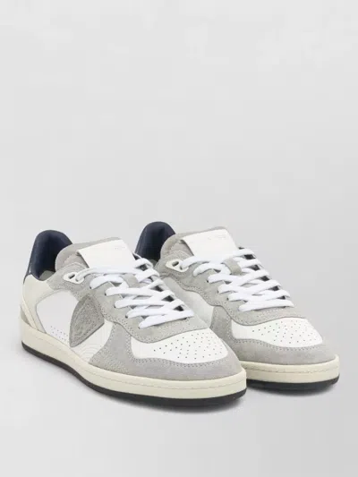 Philippe Model Leather Low-top Sneakers In White