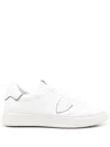 Philippe Model Sneakers Temple In White Leather In White