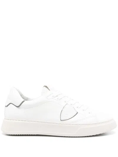 Philippe Model Sneakers Temple In White Leather