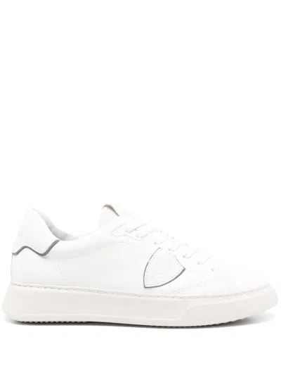 Philippe Model Sneakers Temple In White Leather