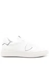 Philippe Model Sneakers Temple In White Leather In White