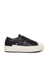 Philippe Model Paris Haute Sneakers In West_noir