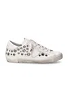 Philippe Model Distressed Prsx Sneakers In White