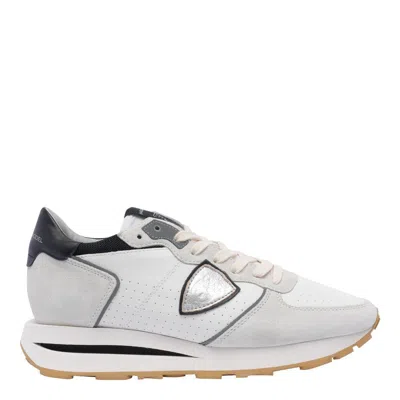 Philippe Model Tropez Haute Sneakers In White