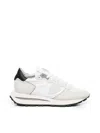 Philippe Model Panelled Lace-up Sneakers In White