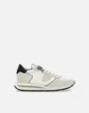 Philippe Model Panelled Lace-up Sneakers In White