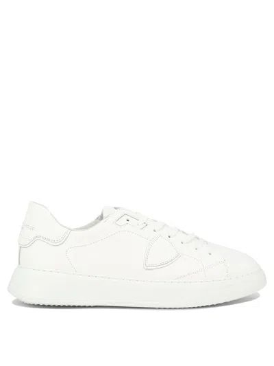 PHILIPPE MODEL PHILIPPE MODEL LEATHER SNEAKERS