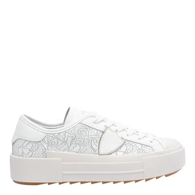 Philippe Model Paris Haute Sneakers In White
