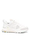 Philippe Model Rocx Low Sneakers In White Fabric In White