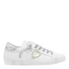 Philippe Model Prsx Leather Sneaker In White