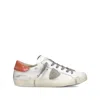 Philippe Model Prsx Triangle-patch Sneakers In White
