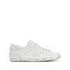 Philippe Model Premium Goat Leather Sneakers With Vintage Appeal And Luxurious Detailing In White