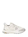 Philippe Model Rocx Low Sneakers In White Fabric In White