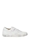 Philippe Model Premium Goat Leather Sneakers With Vintage Appeal And Luxurious Detailing