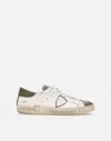 Philippe Model Vintage Mixage Low Top Sneakers In White