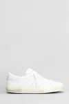 Philippe Model Prsx Low Sneakers In White Leather In White