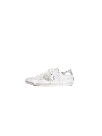 Philippe Model Sneakers White In Bianco Chiari E Naturali