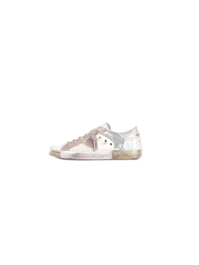 Philippe Model Sneakers White In Bianco Chiari E Naturali
