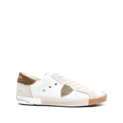 Philippe Model Sneakers White, Brown