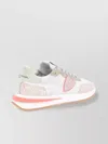 Philippe Model Sparkling Low Top Sneakers With Metallic Accents