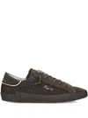 Philippe Model Suede Lace-up Sneakers In Brown