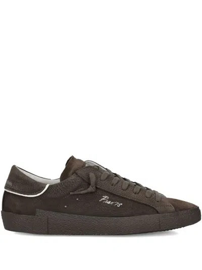 Philippe Model Suede Lace-up Sneakers