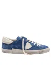 Philippe Model Leather Sneakers In Blue