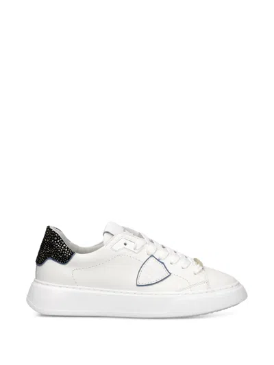 Philippe Model Temple Leopard-print Sneakers In White