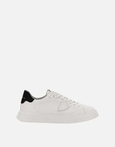 Philippe Model Temple Low Trainers In White