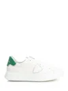Philippe Model Temple Low Man Sneakers White In Animal Print