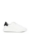 Philippe Model Temple White Black Leather Sneaker In White, Black