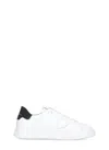 Philippe Model Temple White Black Leather Sneaker