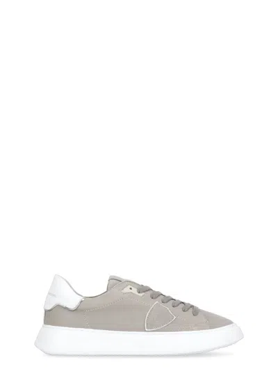 Philippe Model Temple Low Trainers In Beige