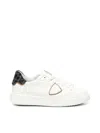 Philippe Model Temple Low Sneakers In White