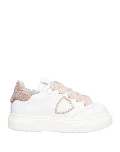 Philippe Model Babies'  Temple Low Toddler Sneakers White Size 10c Calfskin