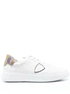 Philippe Model Temple Low-top Sneakers In Weiss