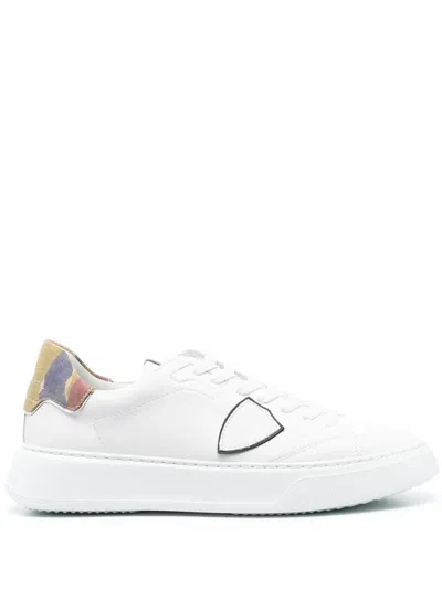 Philippe Model Temple Low-top Sneakers In Weiss