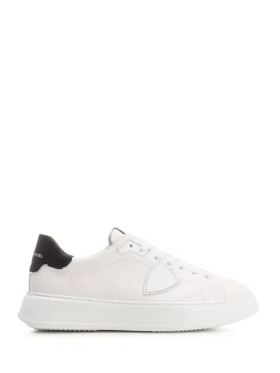 Philippe Model Temple Sneaker In White