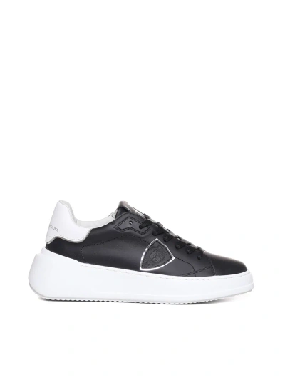Philippe Model Temple Trainers In Black