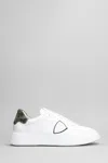 Philippe Model Temple Sneaker In White