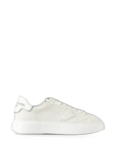 Philippe Model Temple Sneakers In Neutral