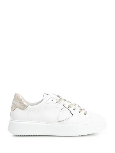 Philippe Model Temple Sneakers In White