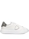 Philippe Model Temple Low Sneakers In White