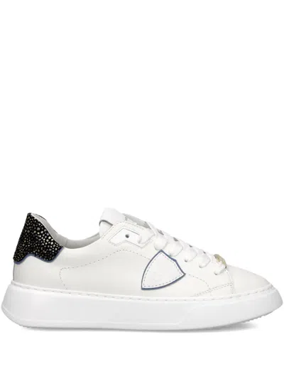 Philippe Model Temple Sneakers In White