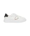 Philippe Model Tres Temple Low-top Sneakers In White
