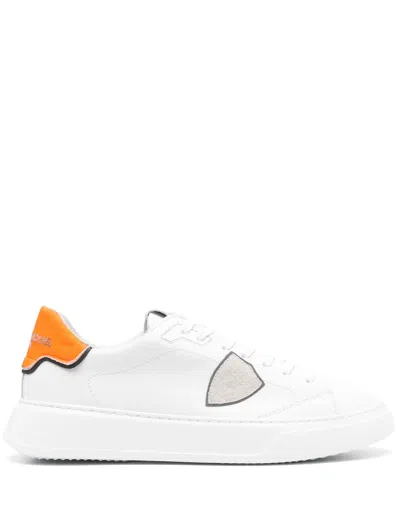 Philippe Model Temple Sneakers In White