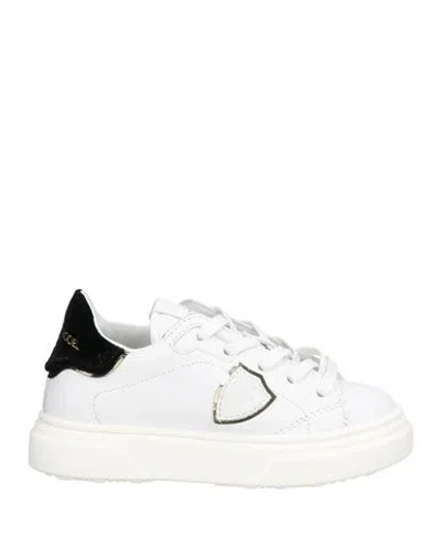 Philippe Model Babies'  Temple Toddler Boy Sneakers White Size 10c Leather